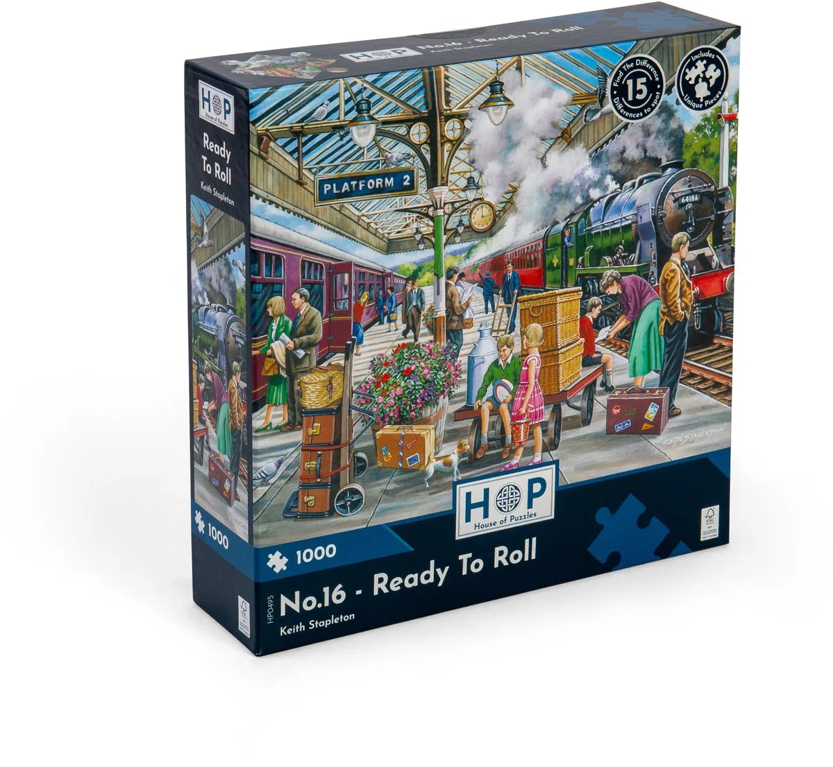 House Of Puzzles Ready To Roll Puzzel 1000 Stuks - HP0495 Multicolor