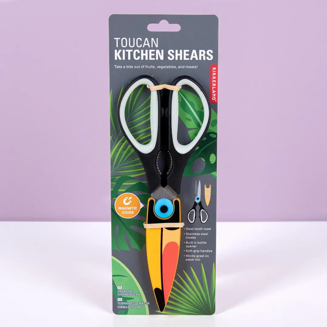 Kikkerland Schaar Toucan 29 cm - afbeelding 4 van 6