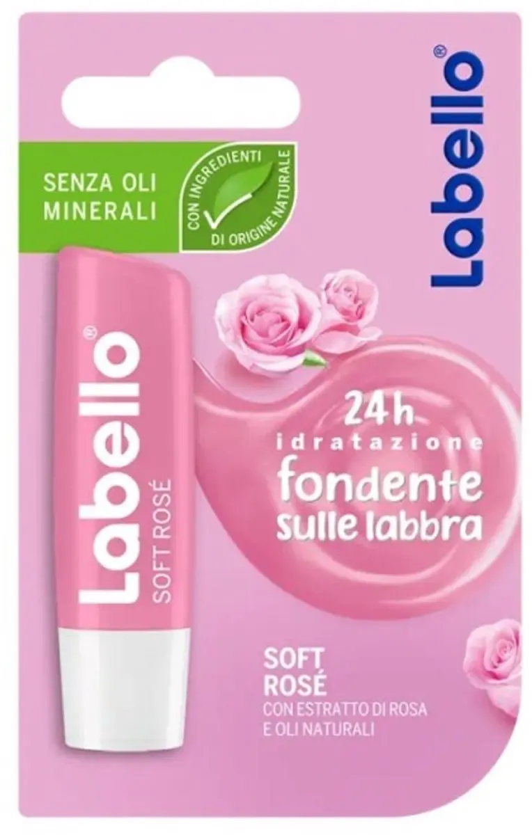 Labello Soft Rosa(c) Lip Balm 4,8 G