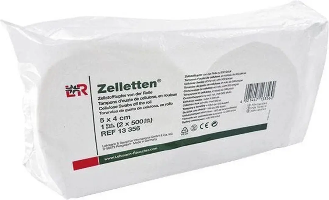 Lohmann & Rauscher Celstof Zelletten 5x4cm 1000 Stuks - afbeelding 5 van 5