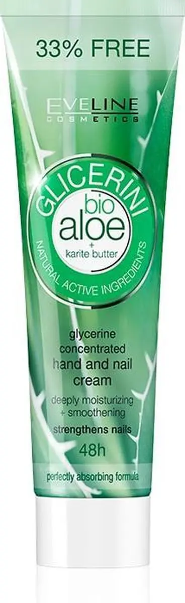 Eveline Cosmetics Glicerini Hand- en Nagelcrème 100ml - afbeelding 2 van 2