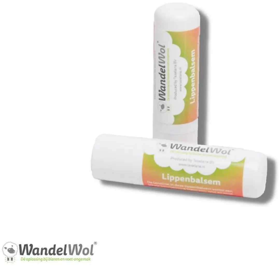 WandelWol Lipbalsem met lanolin 4,8 g - Rood - afbeelding 3 van 4