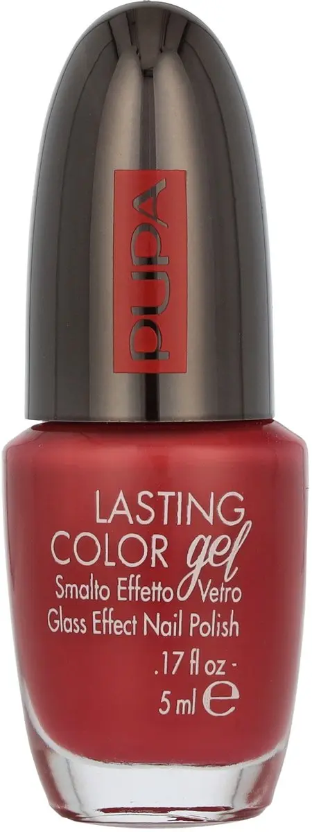 Pupa Milano Lasting Color Gel Nagellak Tropical Red 5ml - afbeelding 3 van 5
