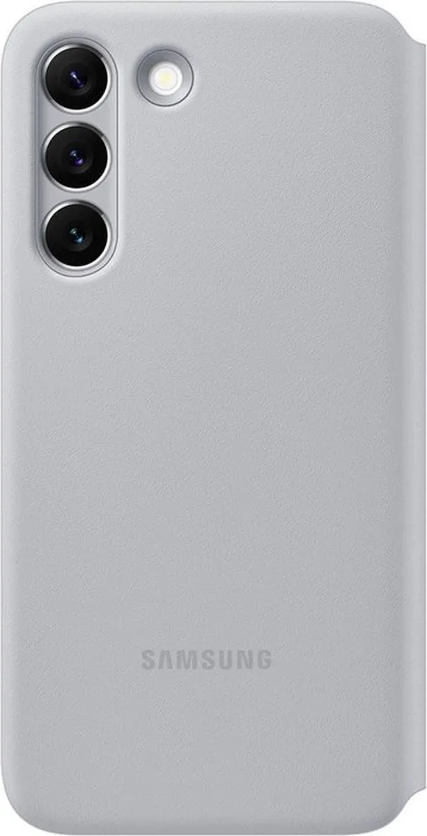 Samsung Galaxy S22 EF-NS901L LED-View Wallet Case - Grijs