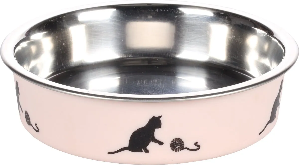 Flamingo Kena Ro Kattenvoerbak - 11cm - Roze