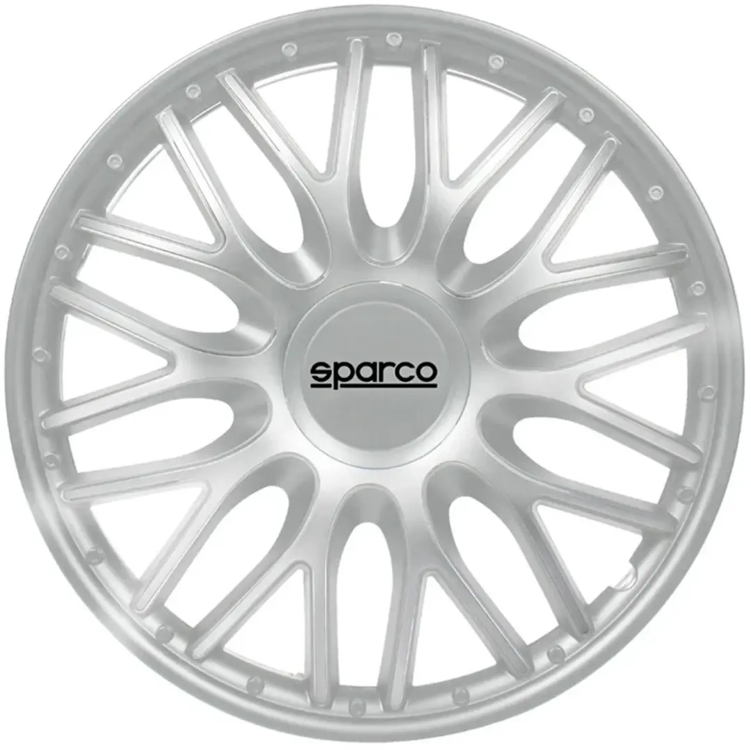 Sparco Wieldoppen Roma 16 inch Zilver