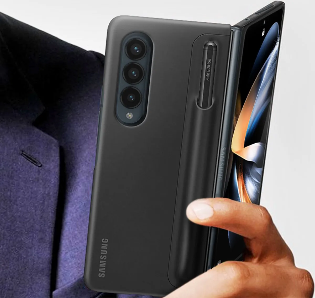Samsung Standing Cover EF-OF93PCBEGWW - Zwart