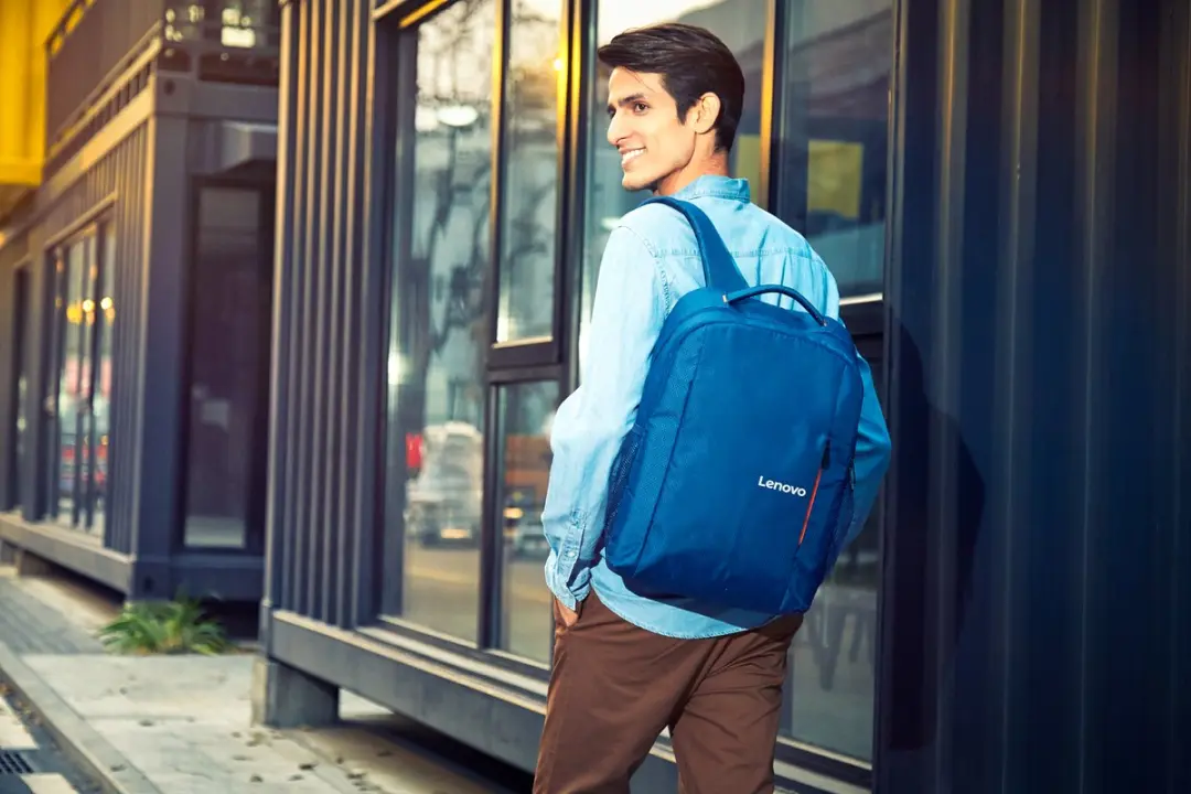Laptoptas Lenovo B515 Blauw Afgedrukt 32,5 x 44 x 25 cm - afbeelding 2 van 6