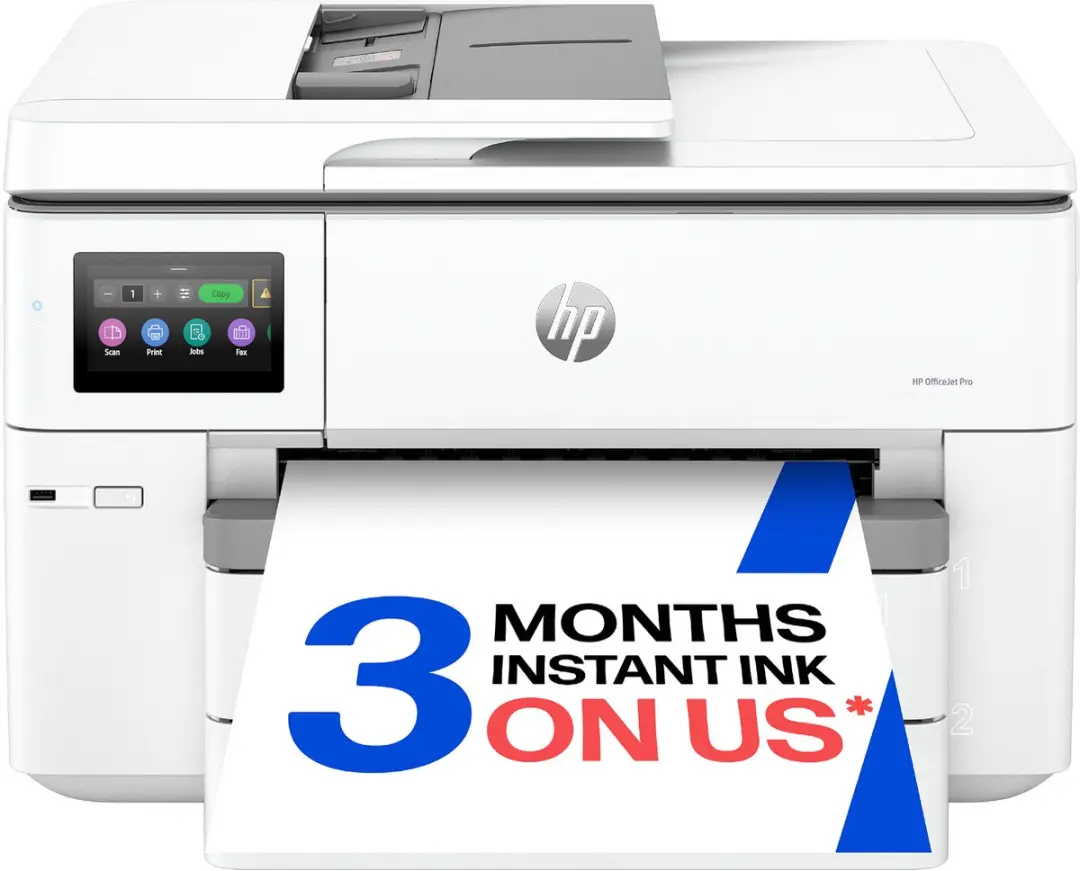 HP OfficeJet Pro 9730 C2WH0B All-in-One Printer - Grijs - afbeelding 2 van 6