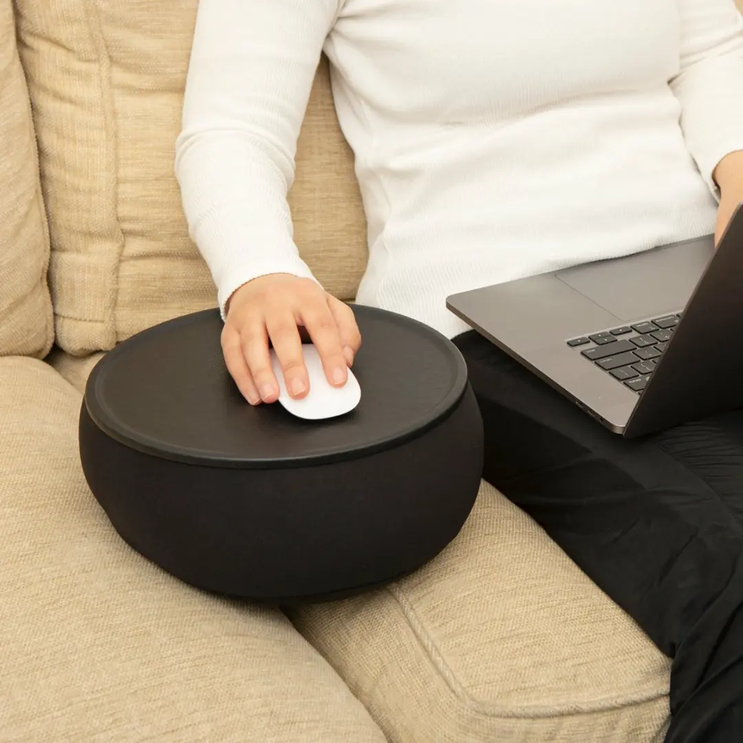 Kikkerland Sofa Mousepad Zwart - afbeelding 5 van 6