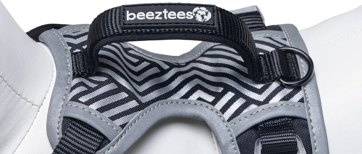 Beeztees Parinca Premium Y-Tuig - LED - Zwart - 40-61cm