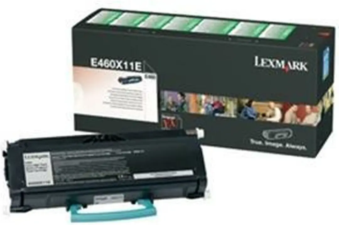Lexmark E460X11E Toner zwart