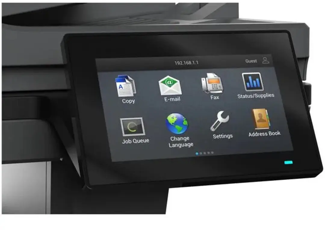 Lexmark MX532adwe Multifunctionele printer - Zwart - afbeelding 2 van 2