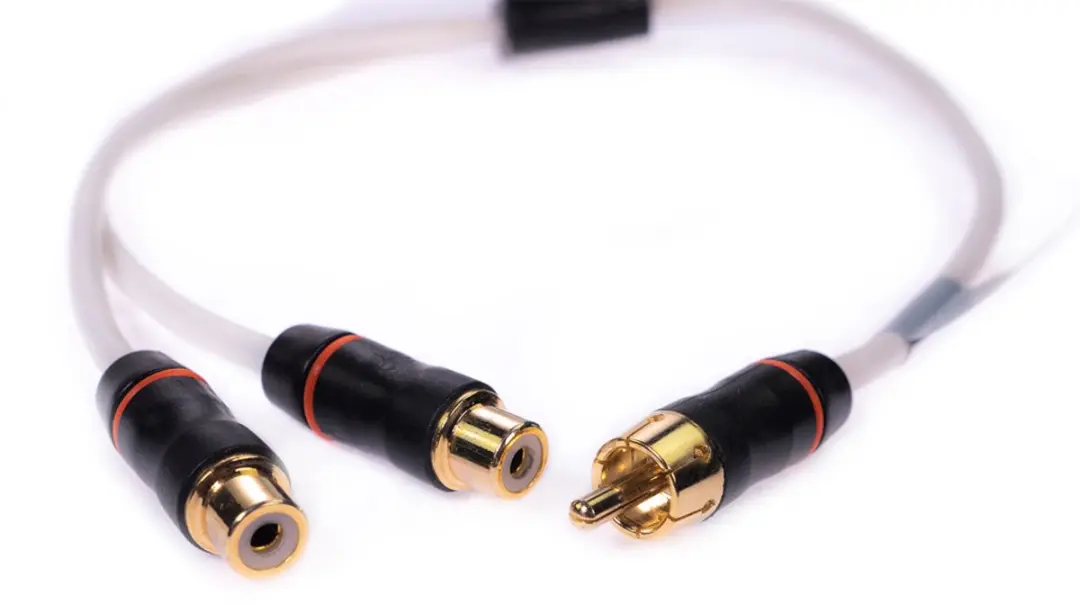 Kabel rca vrouwelijk naar 2x vrouwelijk Fusion