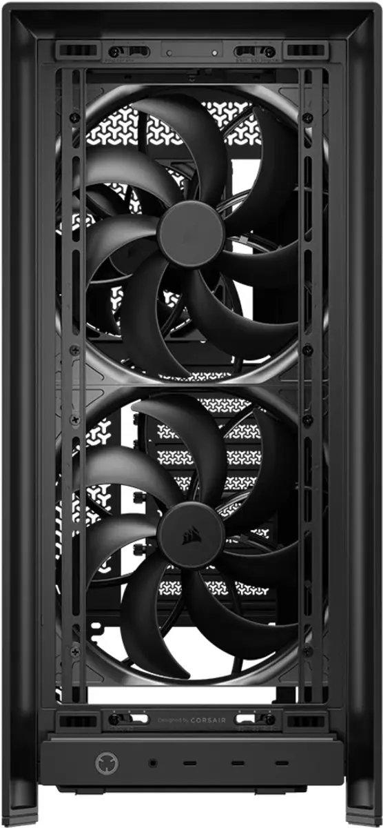 Corsair 5000D Workstation Midi Tower - Zwart - afbeelding 4 van 6