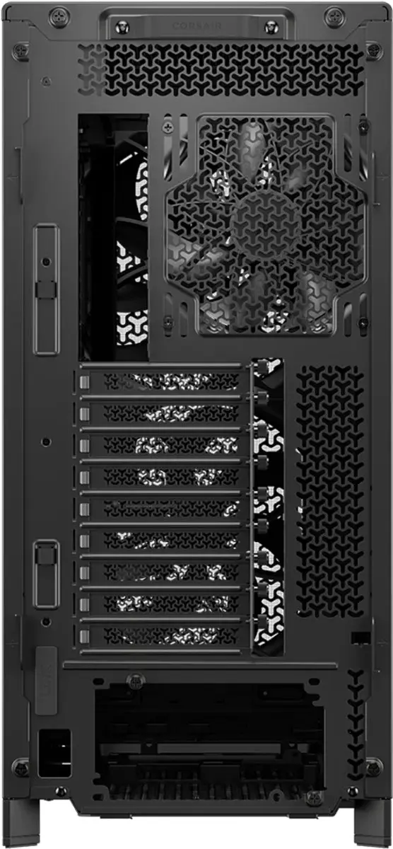 Corsair 5000D Workstation Midi Tower - Zwart - afbeelding 2 van 6
