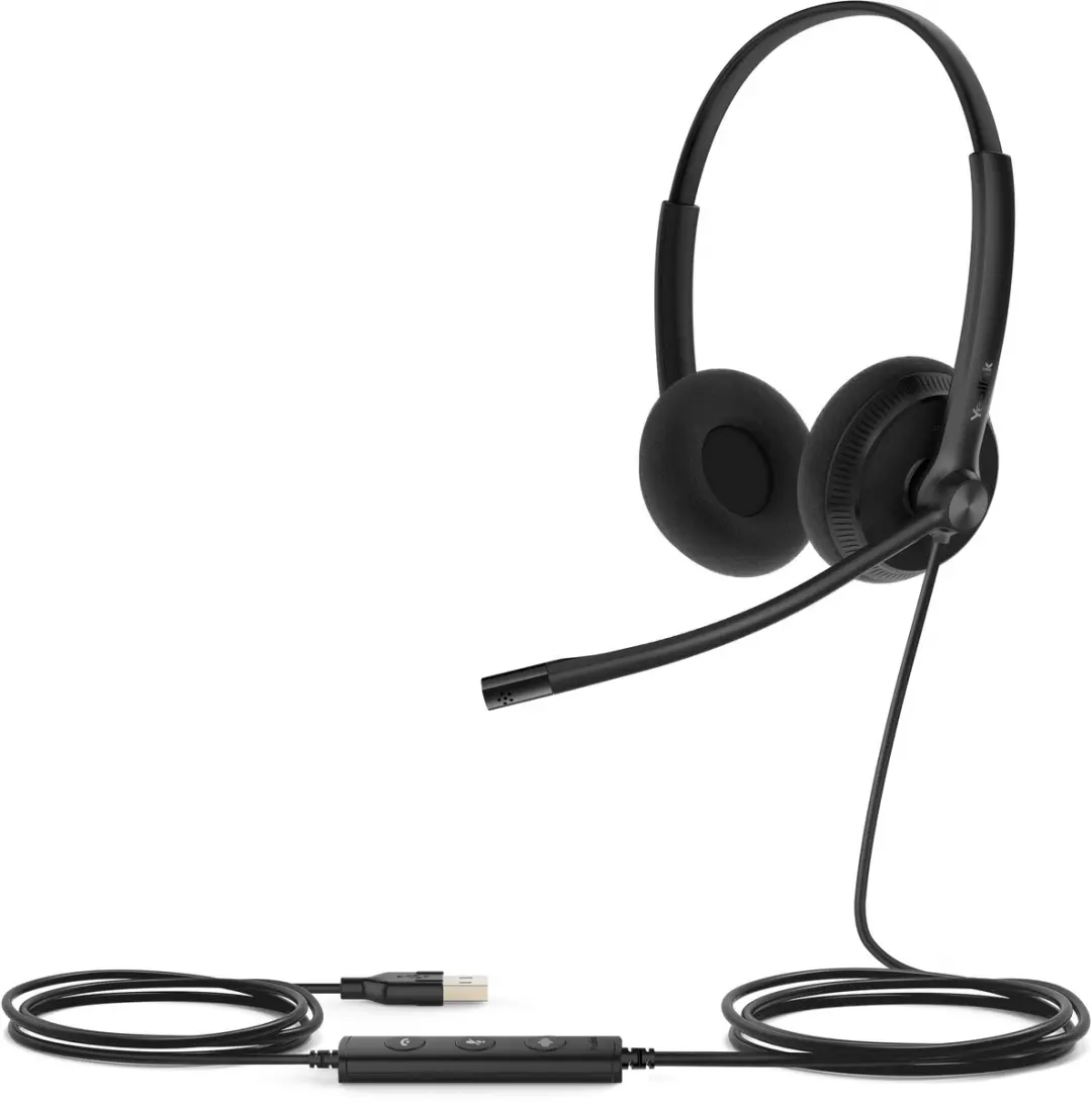 Yealink UH34 Lite Dual UC Headset - Zwart - afbeelding 4 van 4