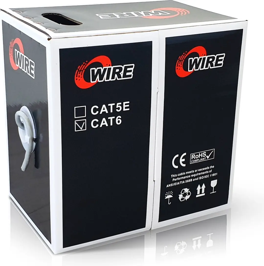 Logilink JMS-UTP0033 UTP-kabel Cat 6 100m wit