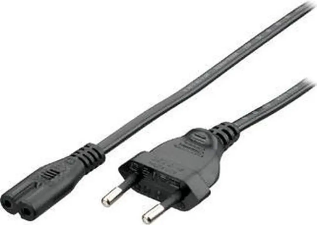 Equip electriciteitssnoeren Euro Power Cable, black