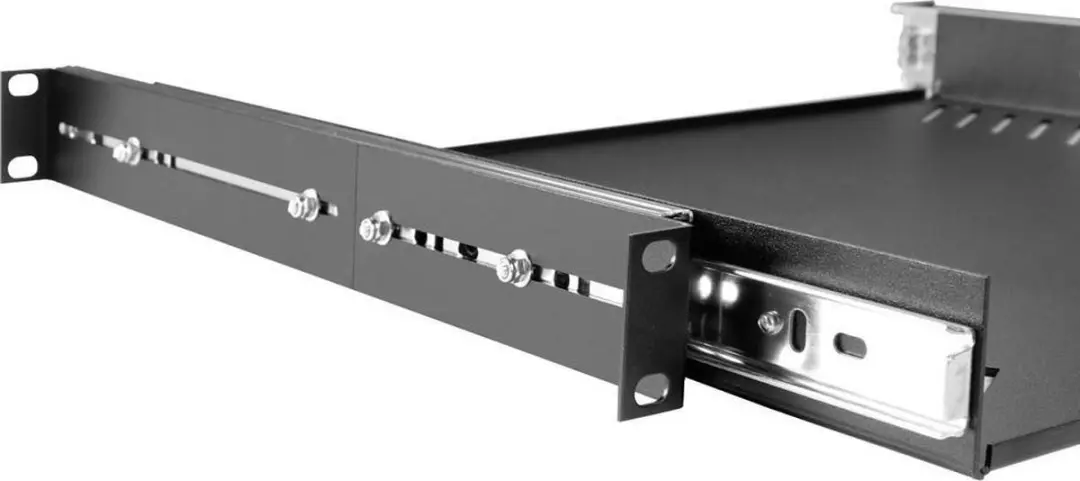 Adam Hall 87556 Rackplank 1 HE - Zwart - afbeelding 6 van 6