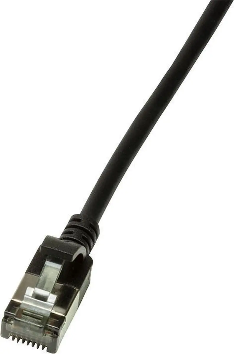 Logilink CAT6a U/FTP Netwerkkabel CQ9043S 1.5m - Zwart - afbeelding 4 van 6