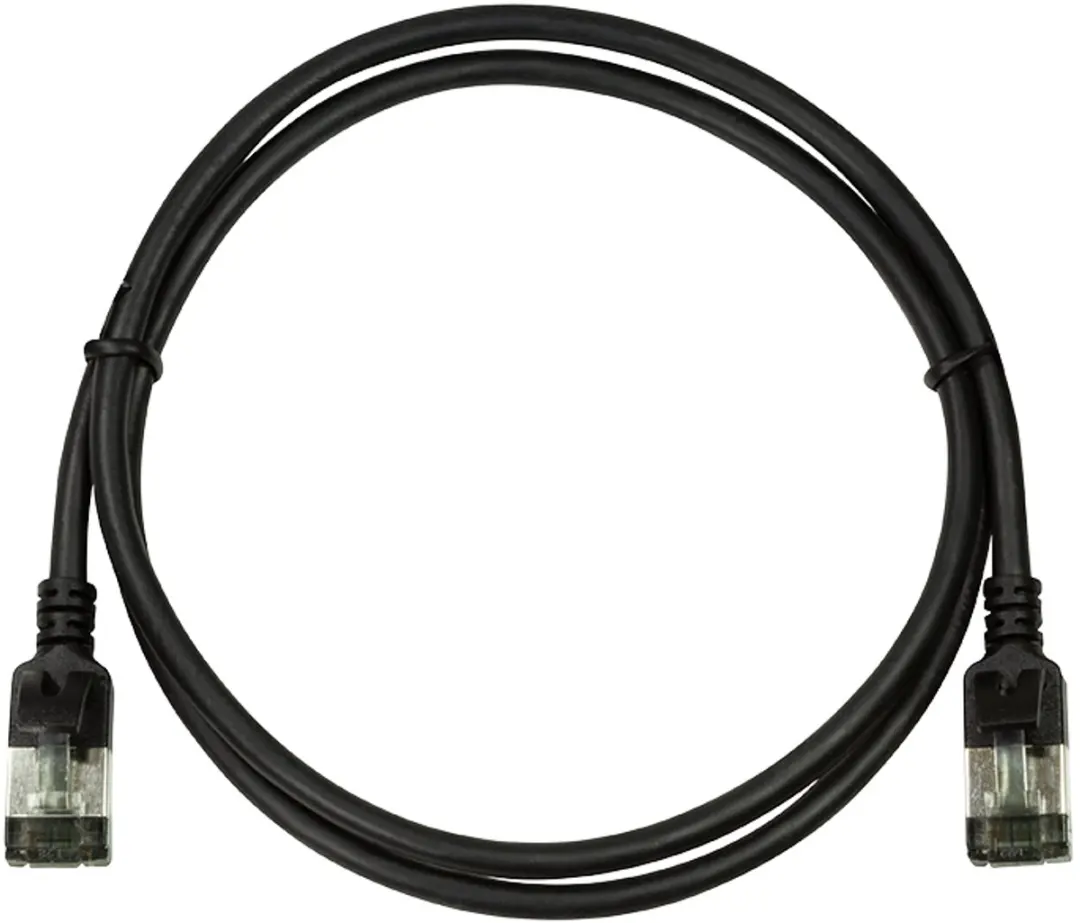 Logilink CAT6a U/FTP Netwerkkabel CQ9053S 2m - Zwart - afbeelding 4 van 5