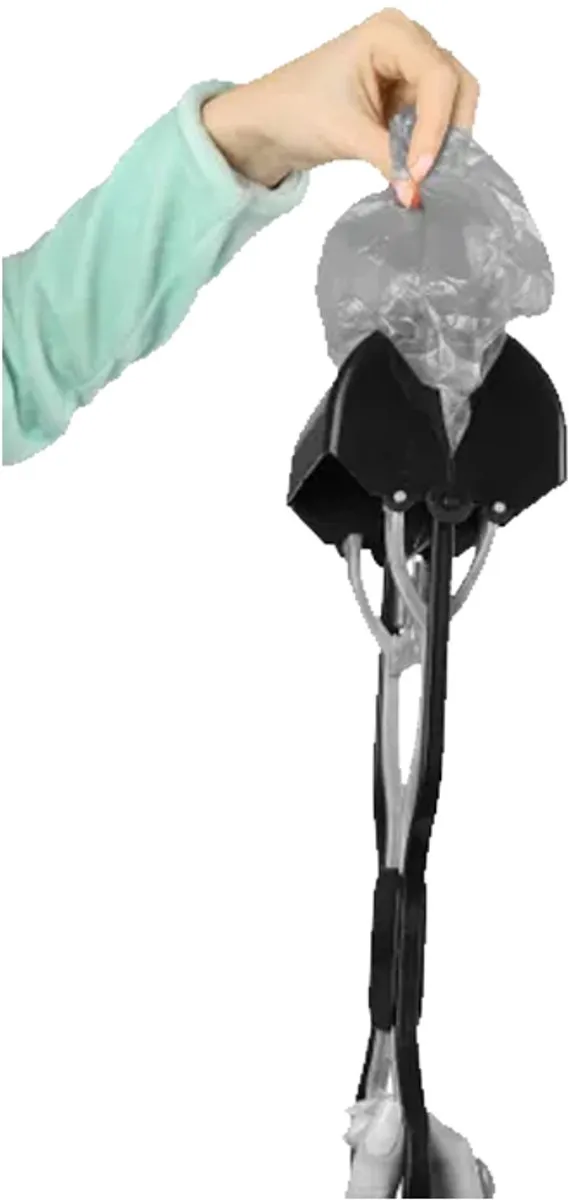 Flamingo Hondenverzorging Poepschepje Easy Scoop - Zwart