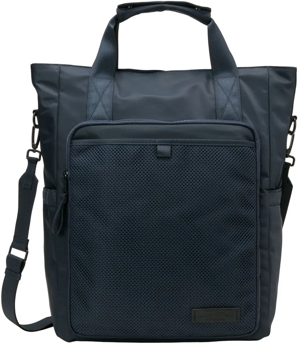 Marc O'Polo laptop rugzak rugzak met laptopvak Pius Backpack Dark Navy donkerbla