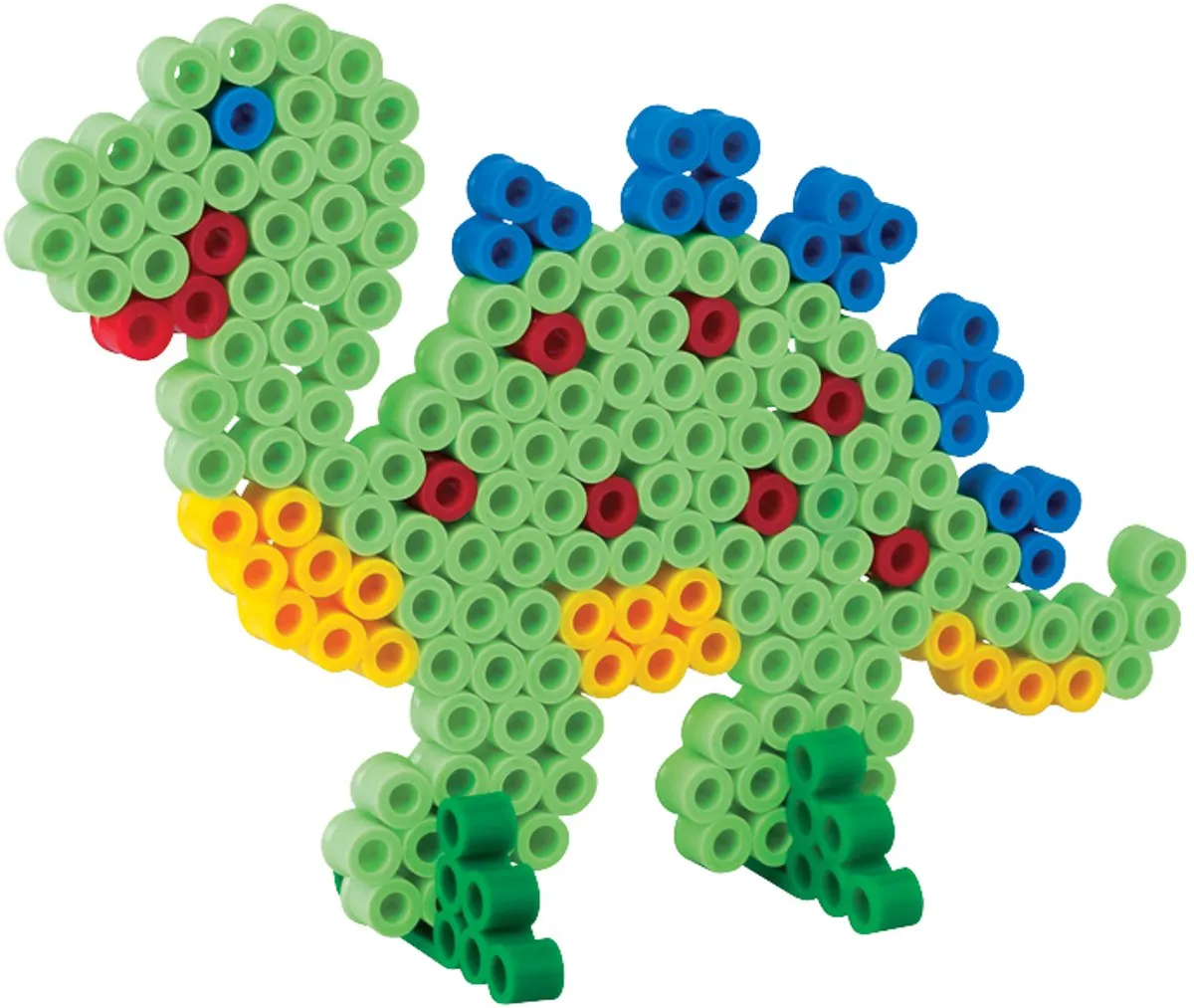 Hama Strijkkralen Maxi Dino’s 600 Stuks - 6 Kleuren