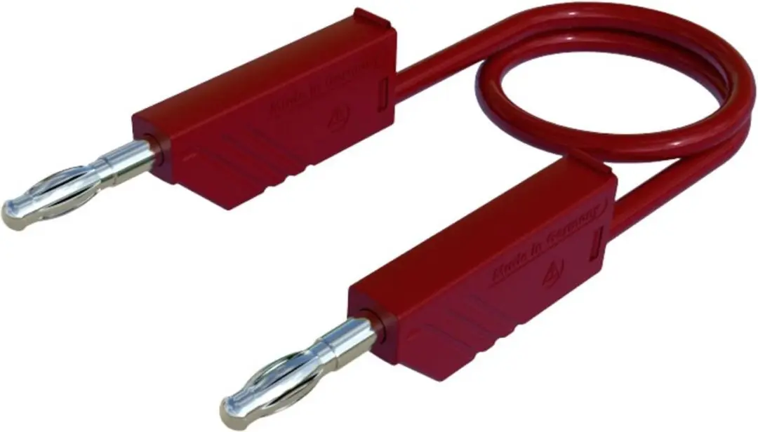 Hirschmann MLN 200/2,5 RT Meetsnoer 2m Rood - afbeelding 5 van 6