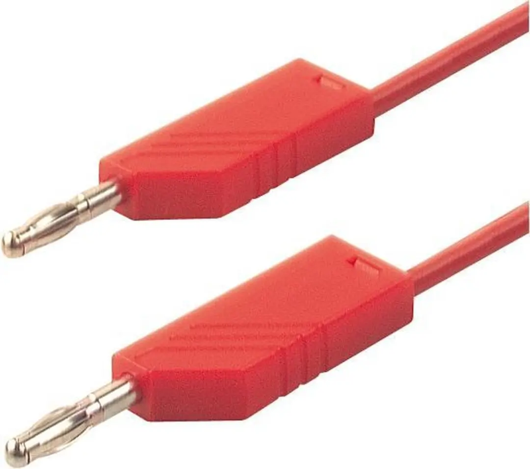 Hirschmann MLN 200/2,5 RT Meetsnoer 2m Rood - afbeelding 4 van 6
