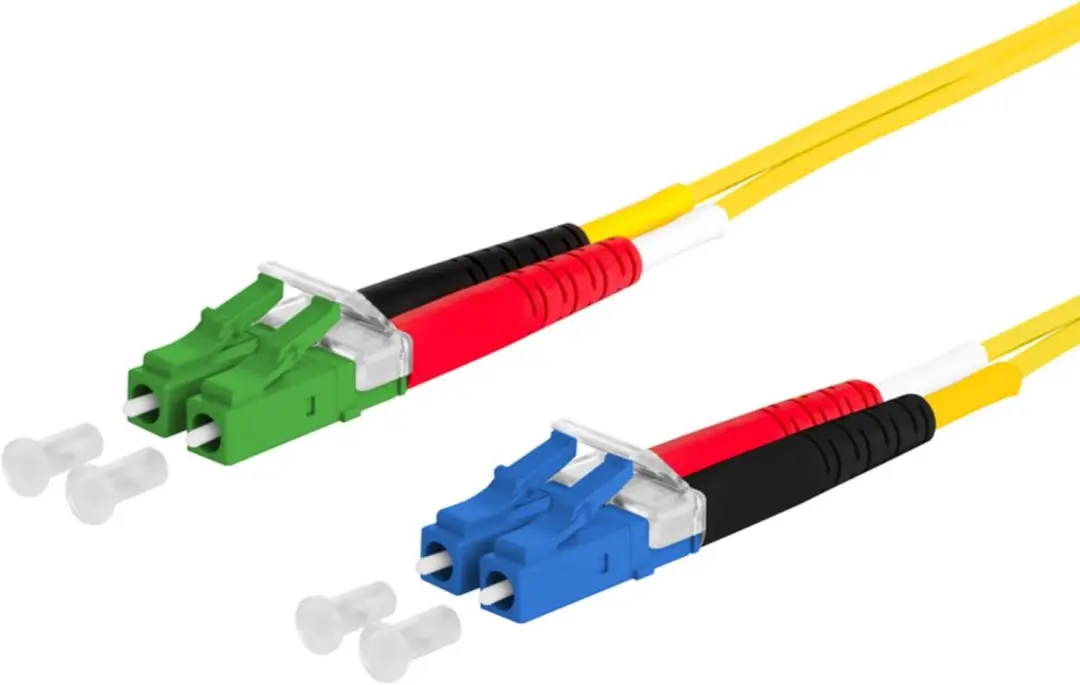 Metz Connect OpDAT Patchkabel LC-D/LC-D APC OS2 4m