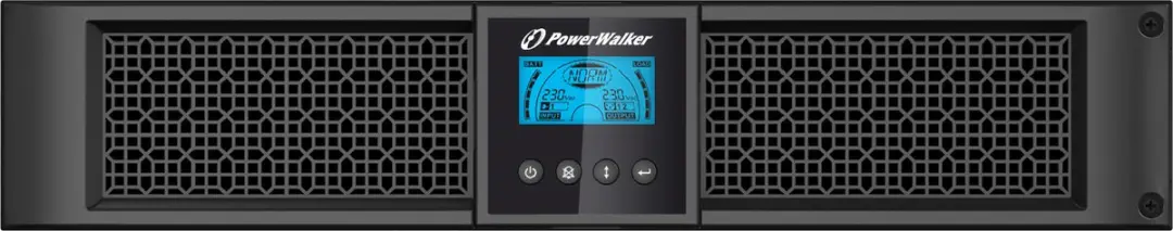 PowerWalker VI 1500RT LCD UPS - Zwart - afbeelding 2 van 6