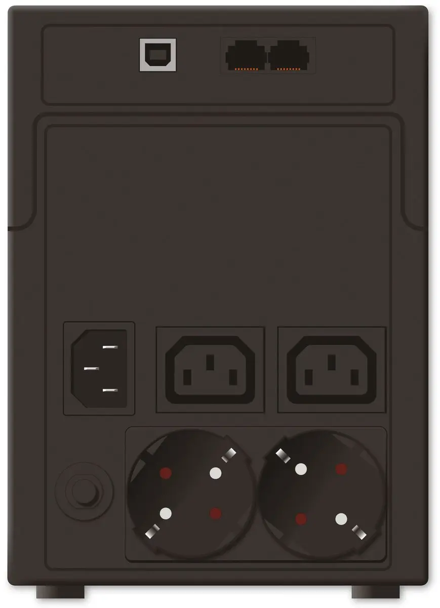 PowerWalker VI 1200 SHL UPS - afbeelding 5 van 6