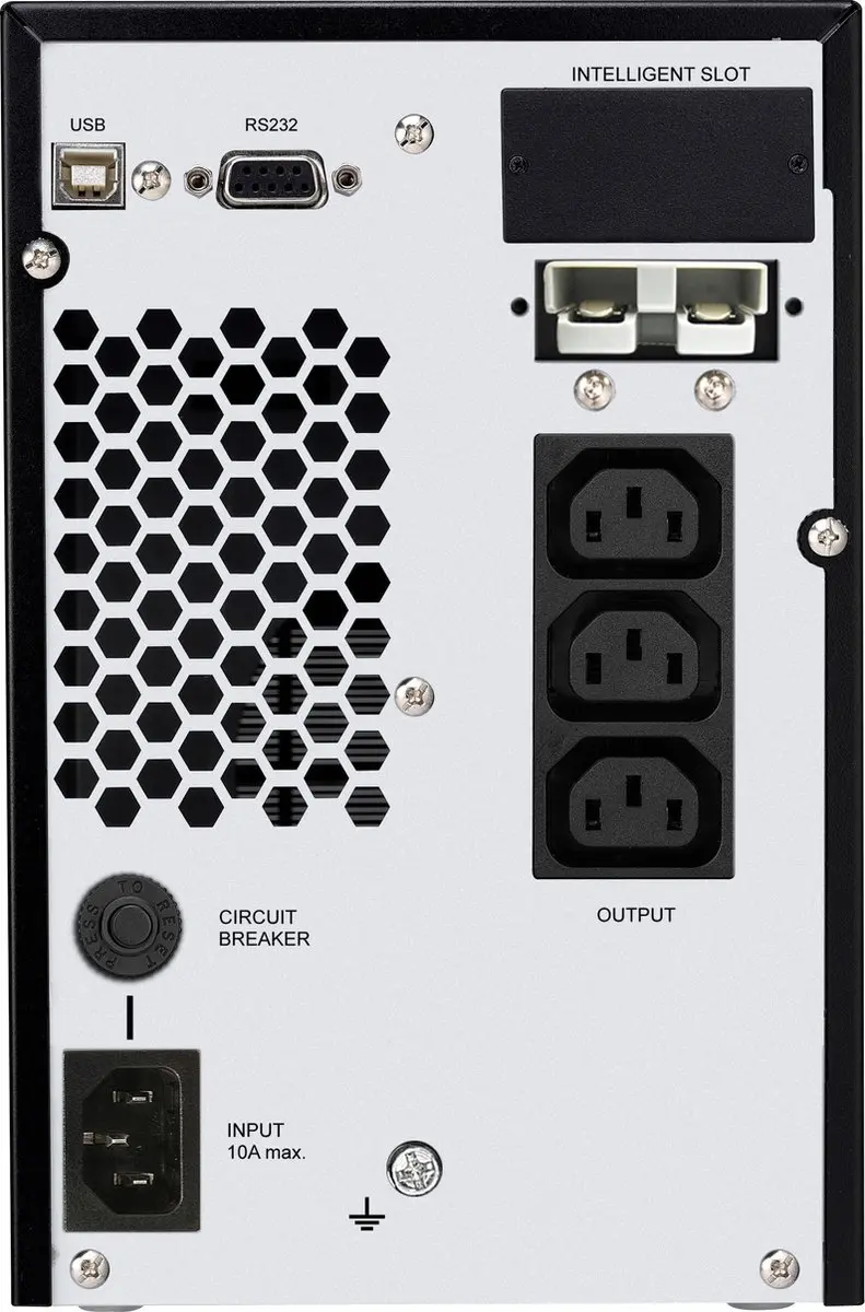 PowerWalker VFI 1000C LCD UPS - 1200W - afbeelding 4 van 5