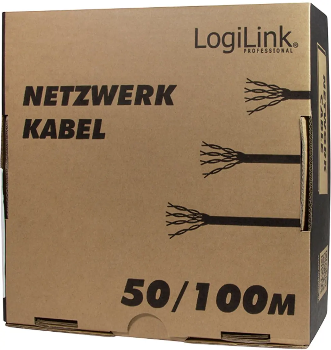 Logilink CPV0035 Netwerkkabel CAT6 Grijs 100m - afbeelding 3 van 6