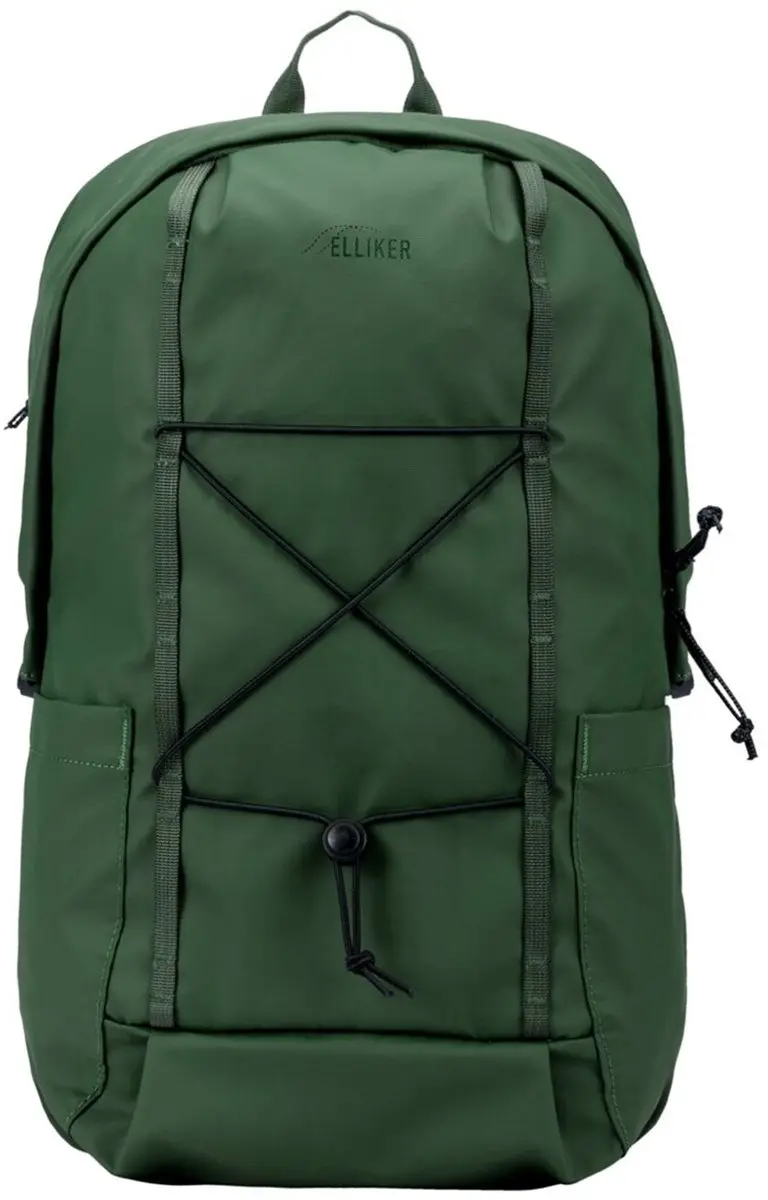 Elliker Kiln Hooded Zip Top Backpack 22L Green