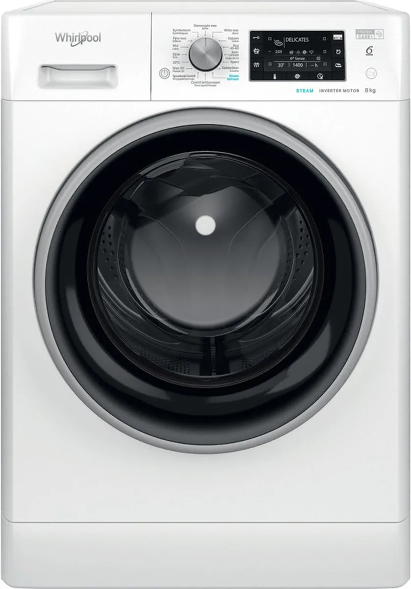 Whirlpool FFD 8489E BSV BE Wasmachine 8 kg 1400 RPM