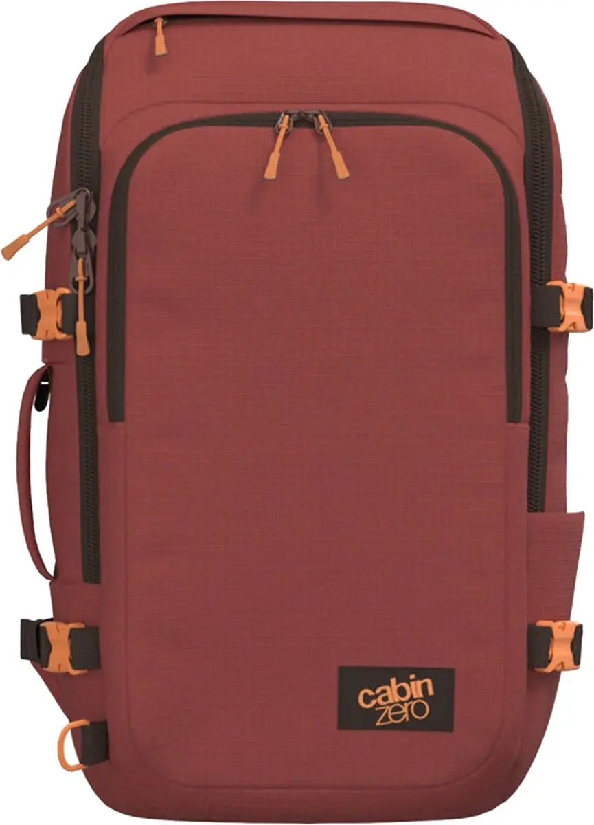 CabinZero Adventure Pro 32L Cabin Backpack sangria red