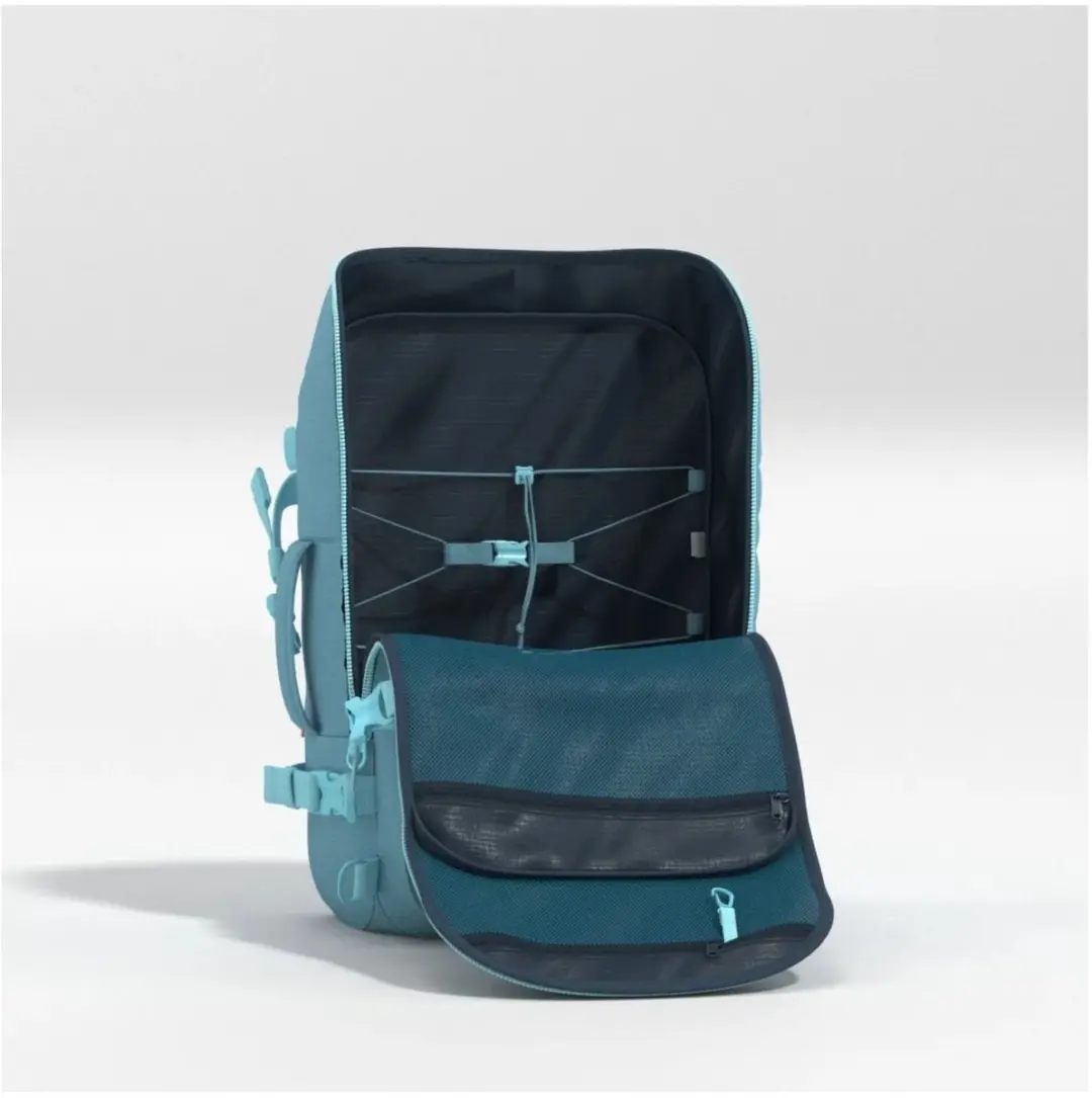 CabinZero Adventure Pro 32L Rugzak - 14 inch - Maldives Blue - afbeelding 3 van 6