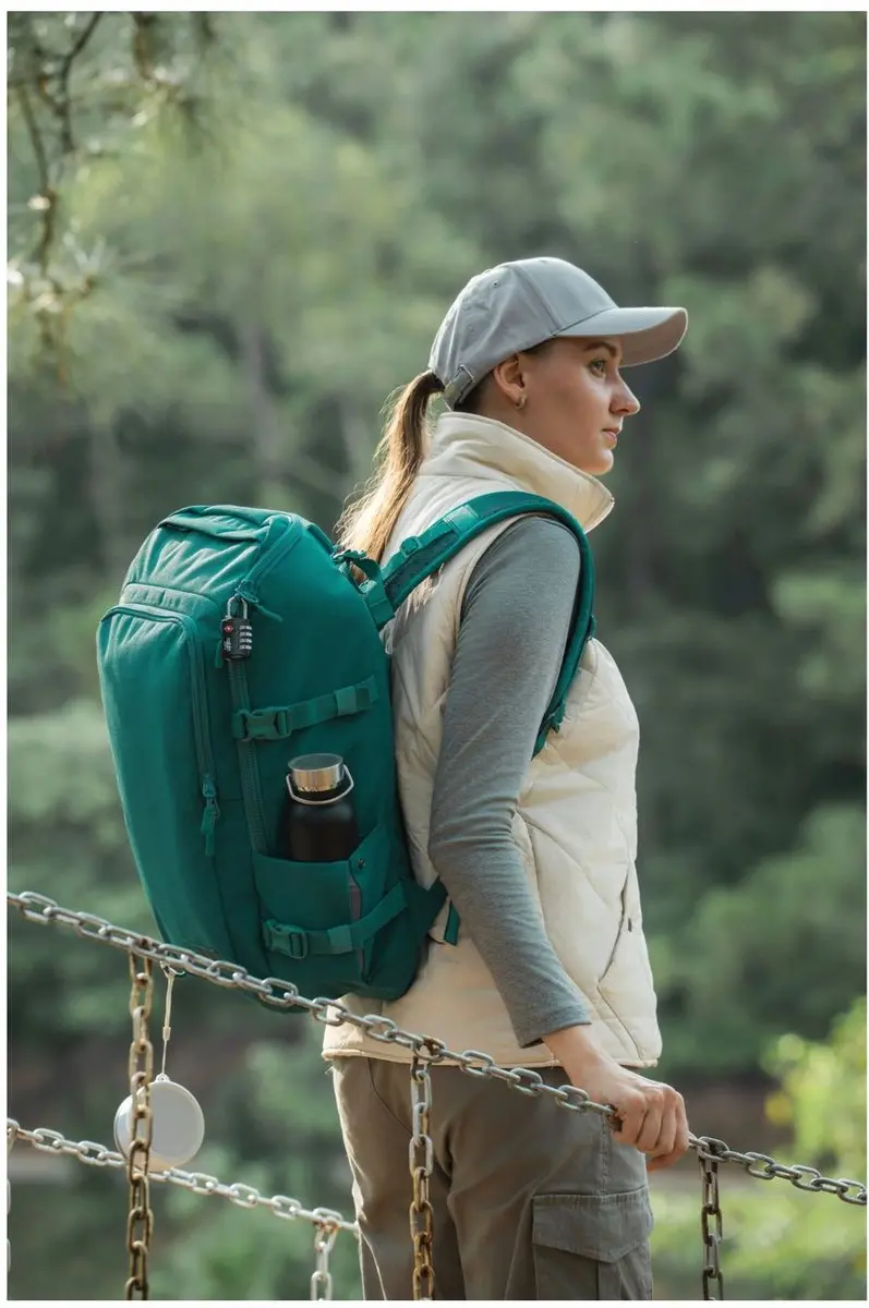 CabinZero Adventure Pro 32L rugzak - 14 inch - Kerala Green - afbeelding 4 van 6