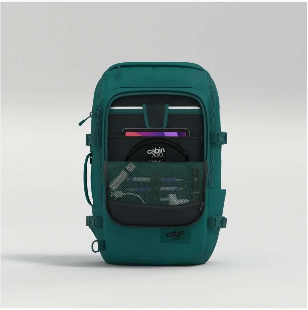 CabinZero Adventure Pro 32L rugzak - 14 inch - Kerala Green - afbeelding 6 van 6
