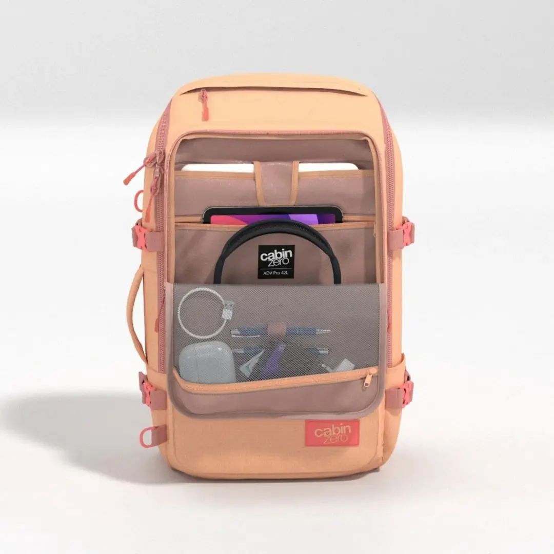 CabinZero Adventure Pro 42L rugzak - oranje - afbeelding 2 van 6