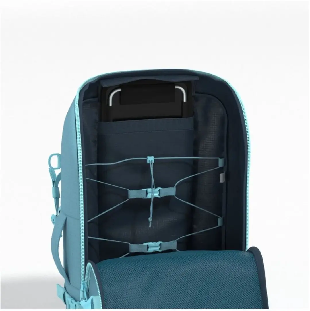 CabinZero Adventure Pro 42L Rugzak - Maldives Blue - afbeelding 3 van 6
