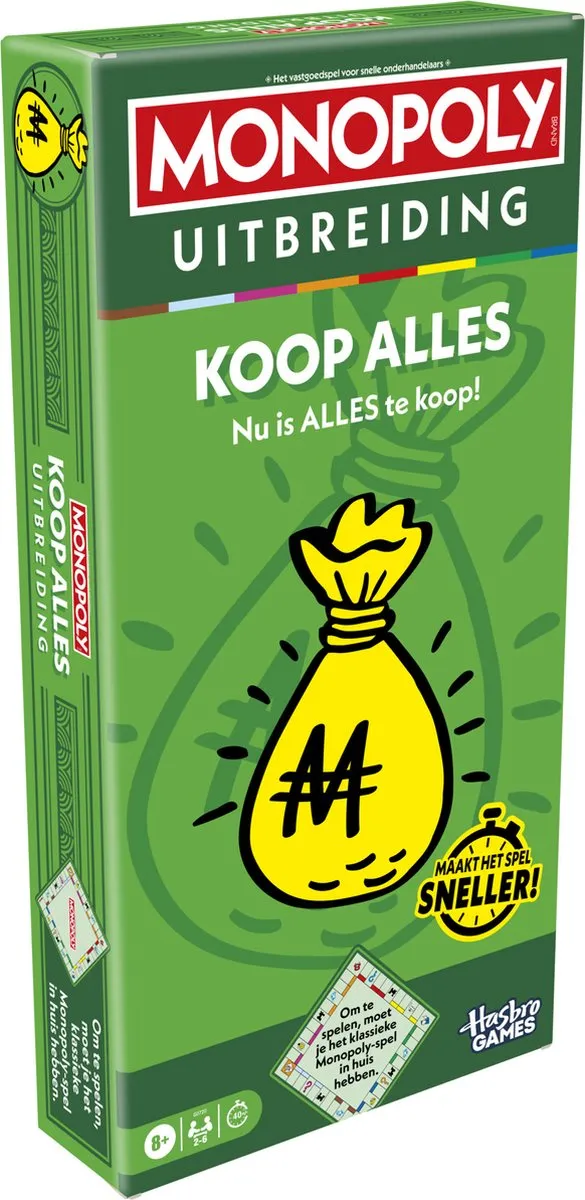 Monopoly Koop Alles Uitbreiding - G0720104 - 2-6 Spelers