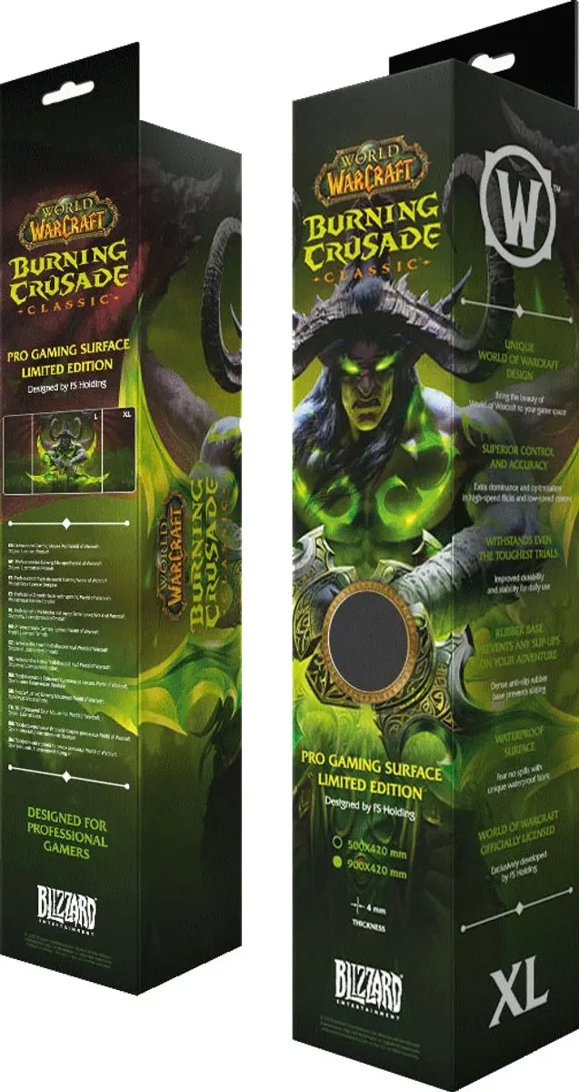 Blizzard World of Warcraft Muismat XL Illidan - afbeelding 4 van 4