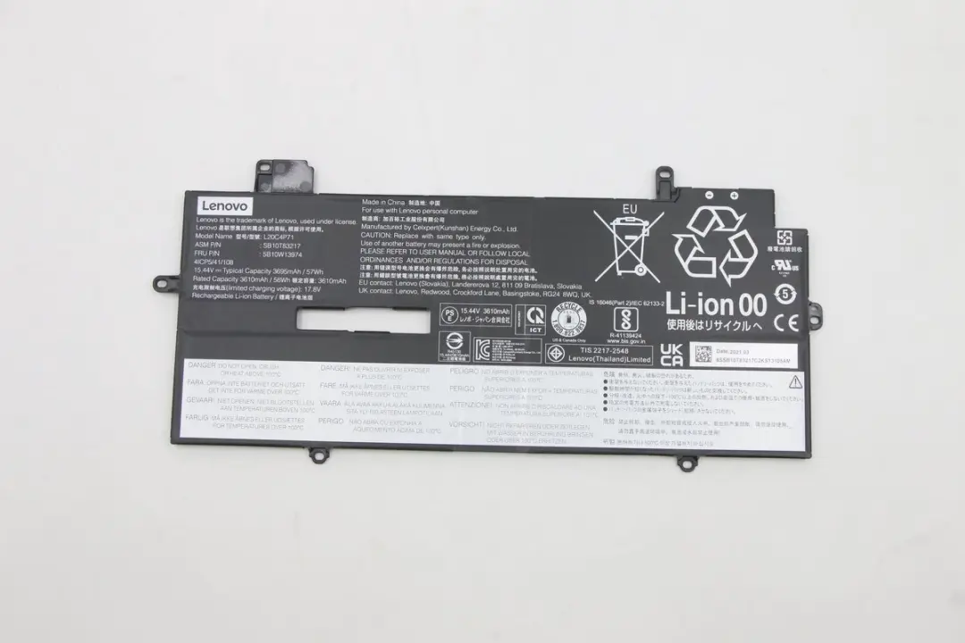 Lenovo 5B10W13974 Laptopbatterij 57Wh
