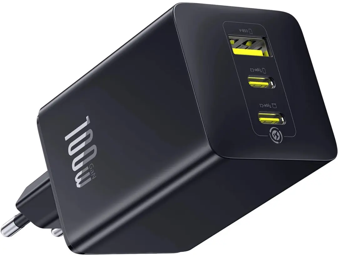 Baseus EnerFill FE11 100W wandlader - 2x USB-C - afbeelding 3 van 6
