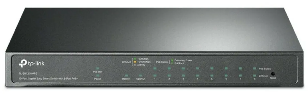 TP-Link TL-SG1210MPE V2 Switch 12-poorts PoE+