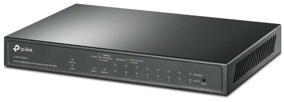 TP-Link TL-SG1210MPE V2 Switch 12-poorts PoE+ - afbeelding 5 van 6